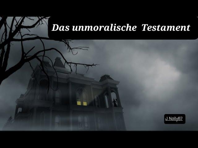 Krimi Hörspiel - Das unmoralische Testament