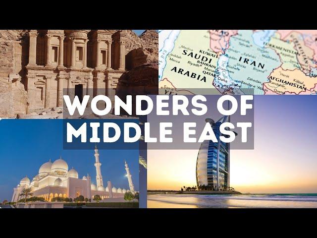 Wonders of the Middle East | Top 21 Must Visit Destinations in the Middle East | 4K Travel Guide