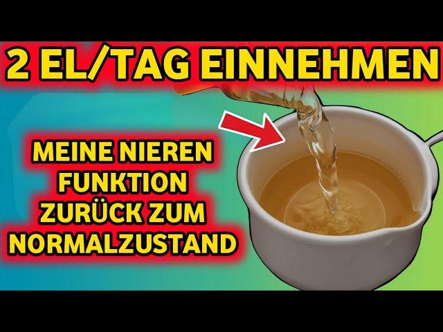 2 EL pro Tag – Nierenerkrankungen können in jedem Stadium natürlich rückgängig gemacht werden