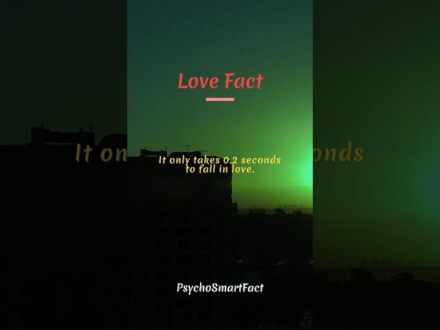 Falling in love | LOVE FACT