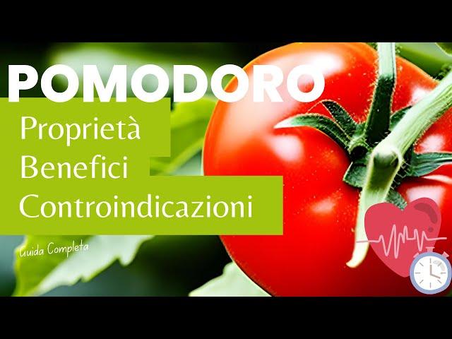 POMODORO: Il re della tavola ricco di PROPRIETÀ e BENEFICI per la SALUTE!