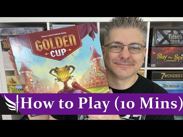 How to play Golden Cup (including Automata & Solo Rules)