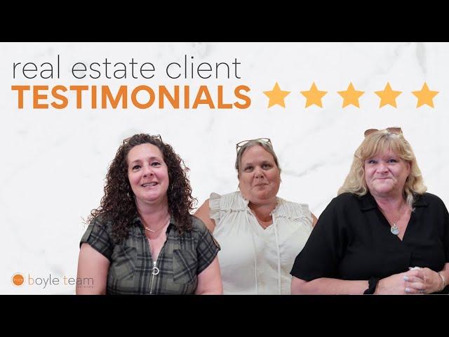 Video Testimonials | Boyle Team Real Estate #durhamregionrealestate