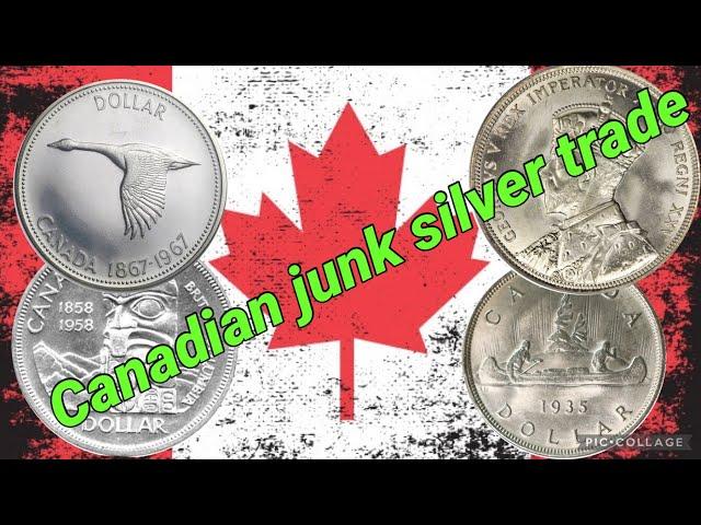 Gotta love Canadian junk silver Trade with MikeGPO #silver