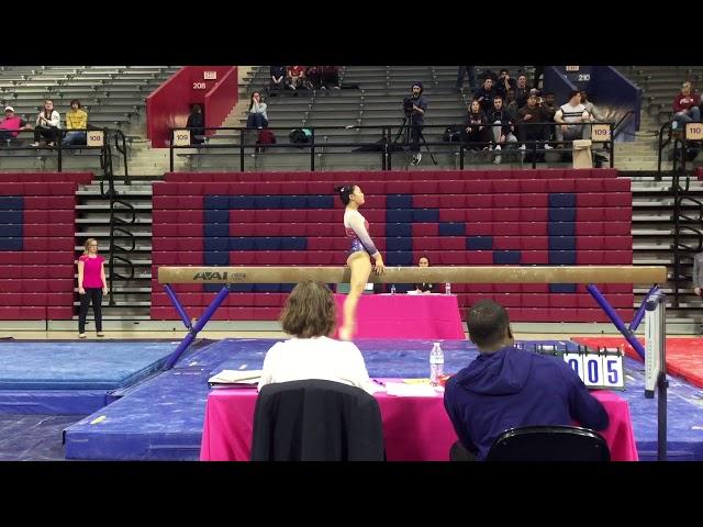 Natalie Yang, Beam - 9.75 (Home February 10, 2019)