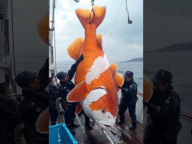 Giant Sea Monsters Caught by Fishermen! #GiantSeaCreatures #FishingDiscoveries #OceanMysteries