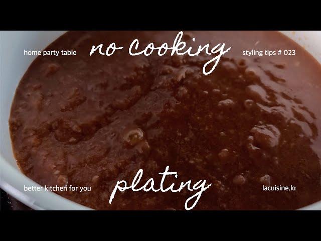 | no cooking plating | #023 두 가지 스타일로 파스타 플레이팅하기