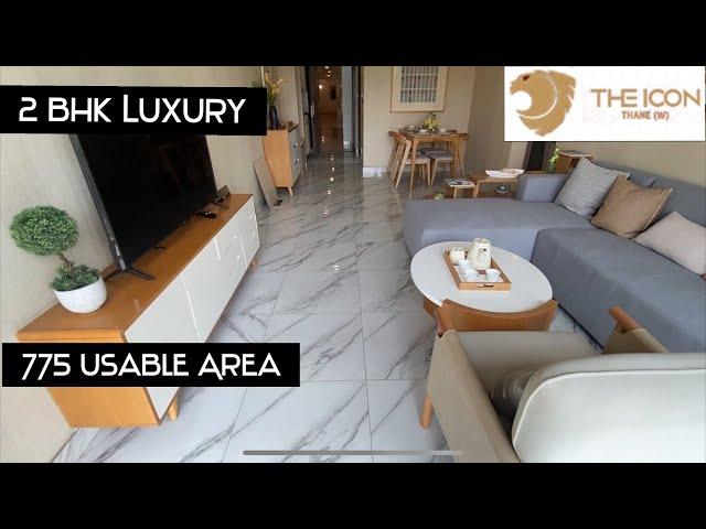 2 Bhk Luxury at The Icon by Risland, Thane | 775 Sqft Carpet | 1.25 Cr* Walkthrough