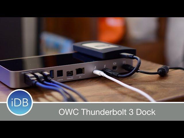 OWC Thunderbolt 3 Docking Station has Tons of I/O Including a SD Card Reader
