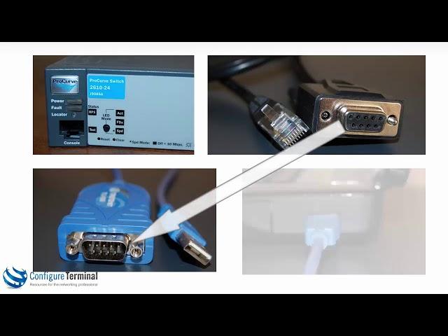 Aruba HPE Networking (Part 1): ProCurve / ProVision / Aruba switch setup Part 1