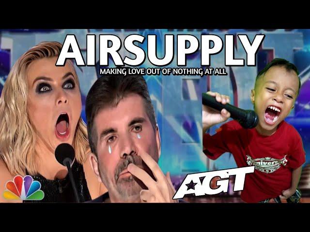 AGT2024 ||  The kid was really great at singing the Air Supply song and even the judges were shocked