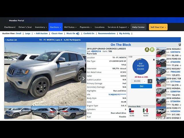 Copart Auto Auction, Cheap Flip Cars