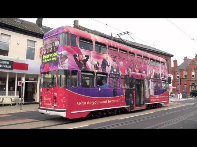 Blackpool Trams - Double Deckers visit Fleetwood