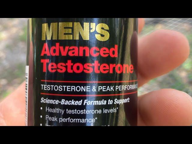 Men’s advanced testosterone booster review GNC