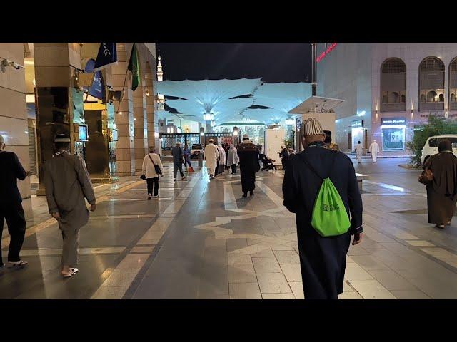 REVIEW PENUH MENUJU KE MASJID NABAWI DI SUBUH HARI - SOLAT BERSAMA USN & MASUK KE BAQI