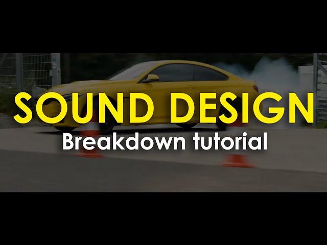 Car commercial Sound Design | Tutorial #1 | Md Mahadi