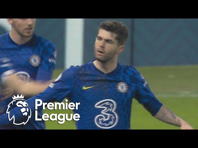 Christian Pulisic blasts Chelsea level against Liverpool | Premier League | NBC Sports