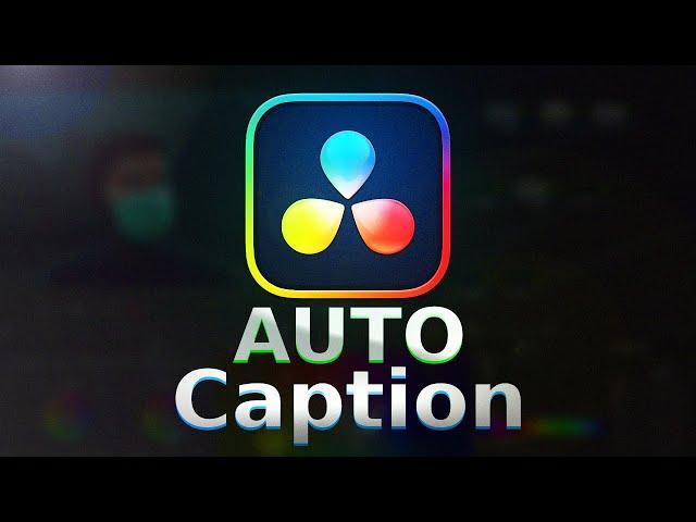 Secret to Auto Caption in DaVinci Resolve 18