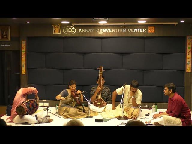 Sri Chingleput Ranganathan's Jayanthi Concert Ritwik Raja Vocal