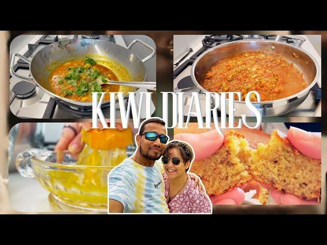 Kiwi Diaries: Cozy Dinner Prep & Easy Almond Cake Recipe | Daily Vlog