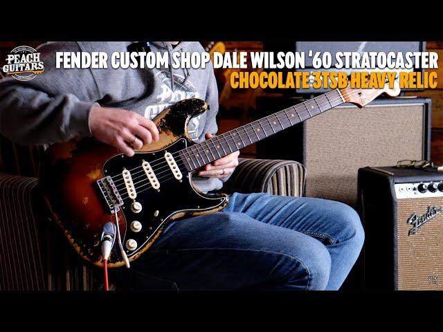 Fender Custom Shop Dale Wilson Masterbuilt '60 Strat Heavy Relic Chocolate 3 Tone Sunburst