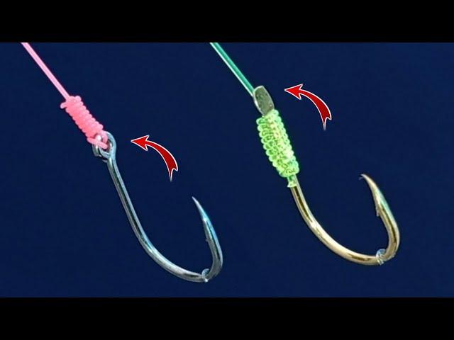 Fishing knot for hooks || Two Knots that anglers must learn