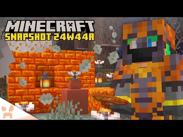 FALLING LEAVES, CREAKING 2.0, PALE GARDEN BROKE, RESIN, + MORE! | Minecraft Snapshot 24w44a