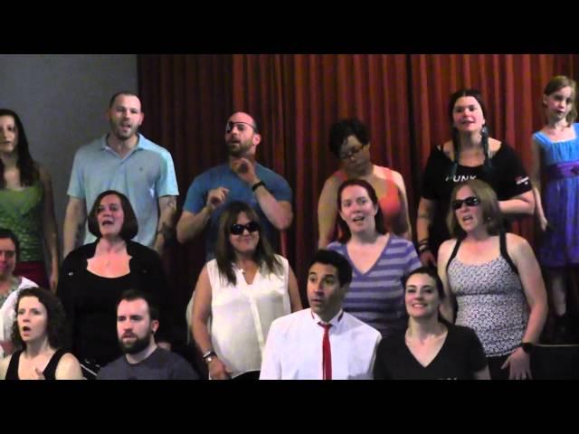 Flash Chorus sings "I Wanna be Sedated" by the Ramones