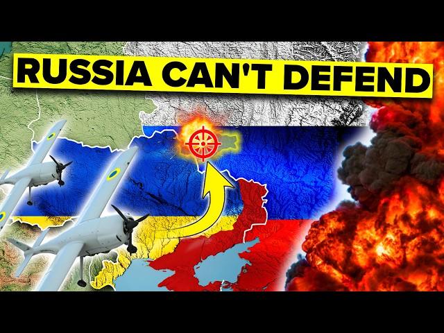 Ukraine's Masterstroke - Russian Khalino Air Base TOTALLY OBLITERATED
