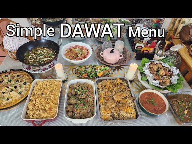 Pakistani Dawat Vlog | Dawat Preparation| Simple DAWAT Recipes| How I MANAGE DAWAT Alone With 3 Kids