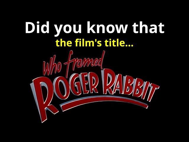 Did you know that the film's title...