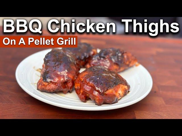 BBQ Chicken Thighs on My Yoder Pellet Grill | Rum and Cook