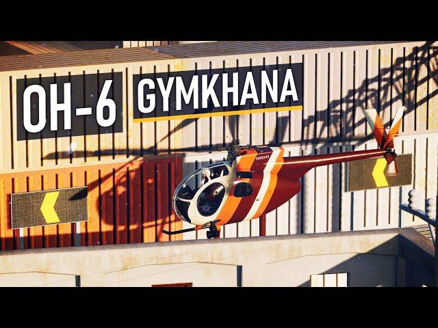 OH-6 Gymkhana - The Ultimate Obstacle Course | DCS