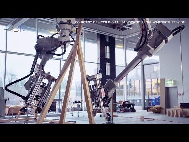 Timber Frame Construction, by Robots | The B1M