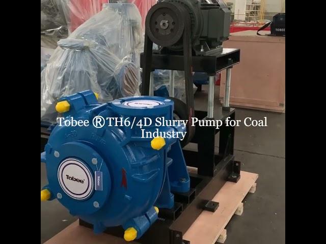 Tobee® TH6X4D Coal Ash Slurry Pump with ZV Driven Type