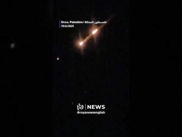  Iranian missiles spotted en route to “Israel”