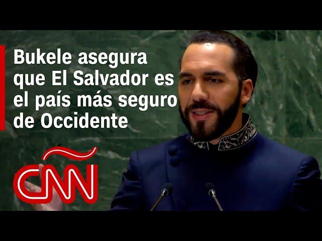 Discurso completo de Bukele en la Asamblea de la ONU: seguridad en El Salvador, redes sociales y más