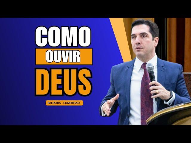 COMO OUVIR A VOZ DE DEUS E SUPERAR AS BARREIRAS  | PALESTRA DE SABEDORIA BÍBLICA