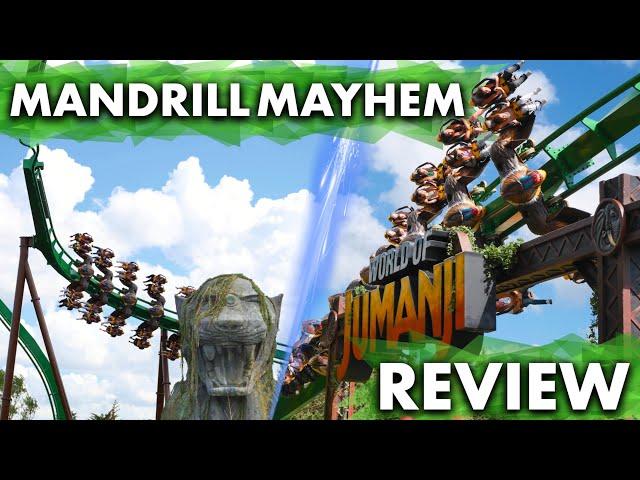 [Review] Mandrill Mayhem - Verrückter Launch Shuttle Wing Coaster | Chessington World of Adventures