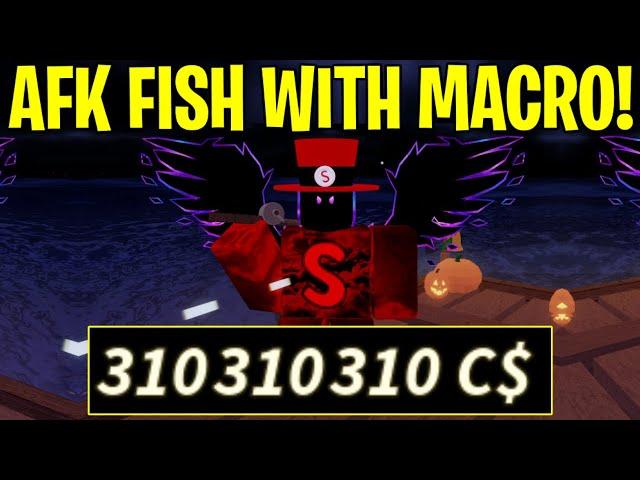 *NEW* HOW TO AFK FISH & GET MONEY FAST USING FREE MACRO IN FISCH ROBLOX!