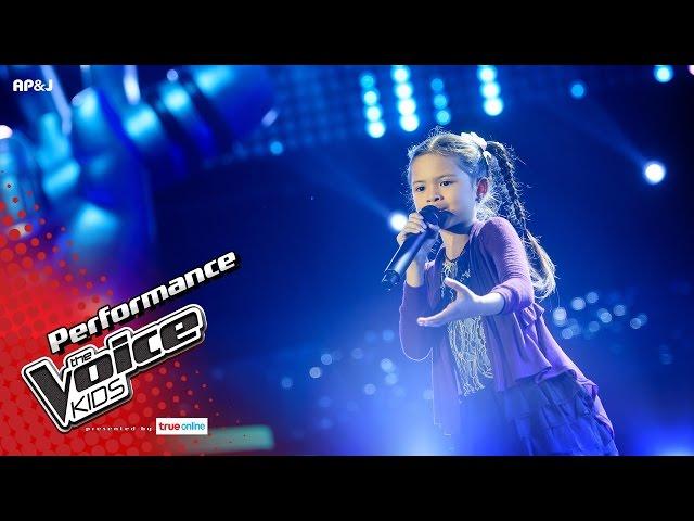 ป่าน - ฝนซาฟ้าใส - Blind Auditions - The Voice Kids Thailand - 23 Apr 2017