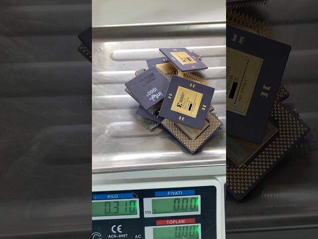 Extracting Pure Gold from Vintage Ceramic CPUs – Step by Step Guide