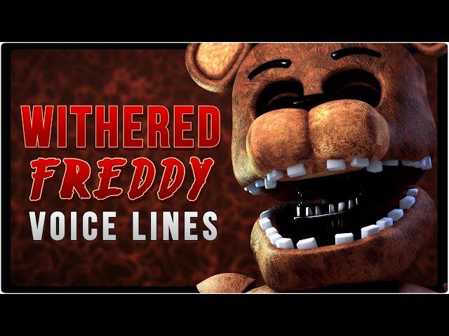 Withered Freddy FNAF Voice Animated