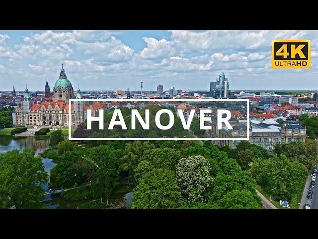 Hanover , Germany  | 4K Drone Footage (With Subtitles)