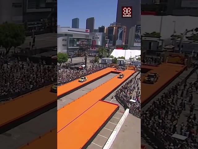 We made a real-life Hot Wheels loop  #shorts