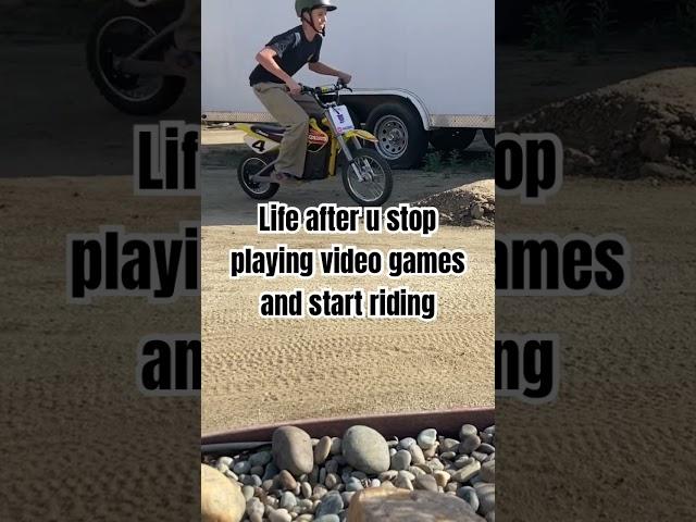 This summer let’s all just ride  #mx650 #ebike #emoto #surron #dirtbike #pitbike #bikelife #mtb