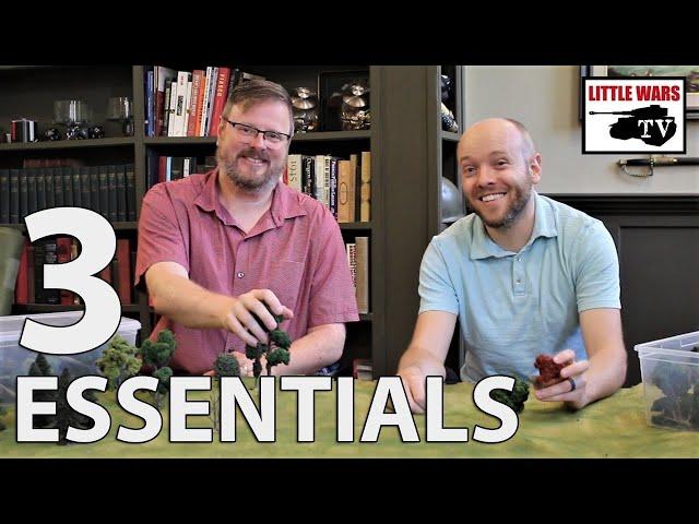 3 Wargaming Terrain Basics