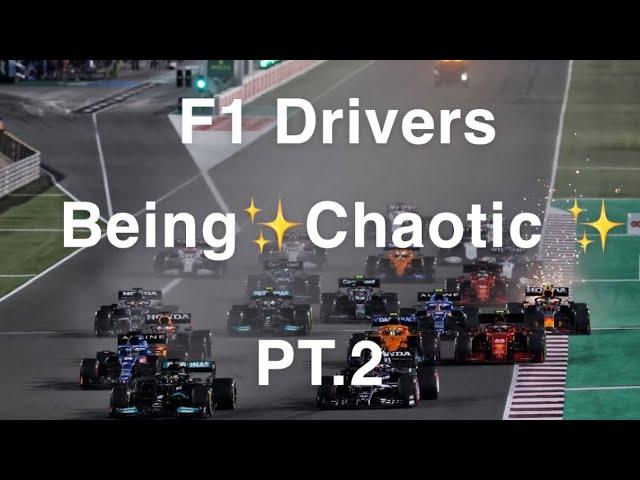 F1 Drivers Being Chaotic for 6 Minutes PT2