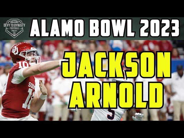 Jackson Arnold FIRST START Highlights in Alamo Bowl 2023