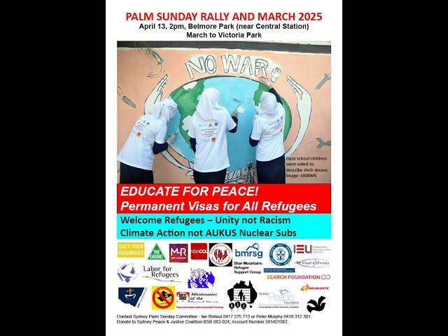 Palm Sunday 2025 Dr Ruth Mitchell